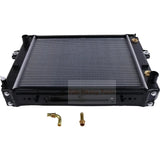 Radiador 16410F210171 164203661071 Compatible con montacargas Toyota 11" Con enfriador de aceite 16420U350071