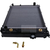 Radiator 16410F210171 164203661071 Fits for Toyota ForkLifts 11" With Oil Cooler 16420U350071 - Fab Heavy Parts