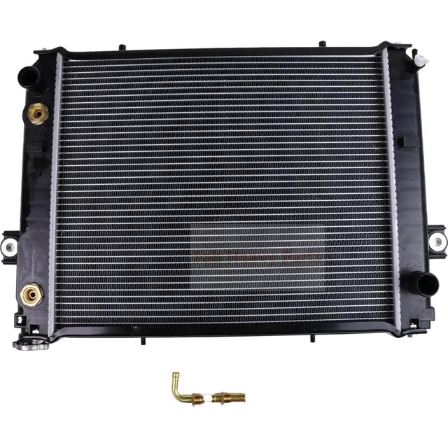 Radiator 16410F210171 164203661071 Fits for Toyota ForkLifts 11" With Oil Cooler 16420U350071 - Fab Heavy Parts
