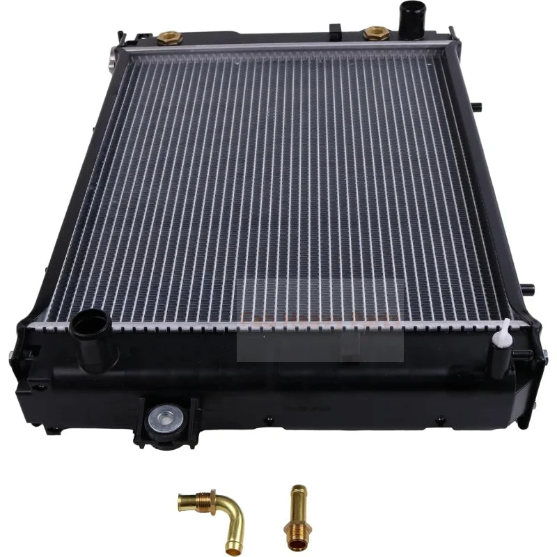 Radiator 16410F210171 164203661071 Fits for Toyota ForkLifts 11" With Oil Cooler 16420U350071 - Fab Heavy Parts