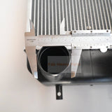 Radiator 4693833 for Hitachi Excavator ZX240 - 3 ZX250H - 3 ZX250K - 3 ZX250K - 3F ZX270 - 3 ZX280LC - 3 ZX280LCH - 3 - Fab Heavy Parts