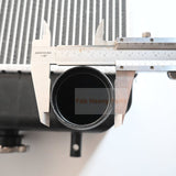 Radiator 4693833 for Hitachi Excavator ZX240 - 3 ZX250H - 3 ZX250K - 3 ZX250K - 3F ZX270 - 3 ZX280LC - 3 ZX280LCH - 3 - Fab Heavy Parts