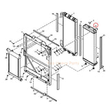 Radiator 4720129 Fits for John Deere Excavator 230GW 245GLC