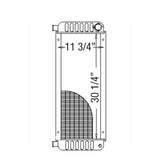 Kühler 6648799 Passend für Bobcat 843 2000 Lader