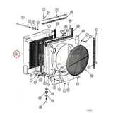 Radiator 73164343 Fits for Case Motor Grader 845 845DHP 865 865AWD 865DHP 865VHP 885 885AWD - Fab Heavy Parts