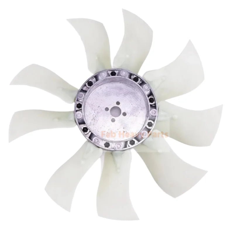 Radiator Fan 47434569 84374544 84388646 Fits for New Holland Skid Steer Loader L218 L220 - Fab Heavy Parts