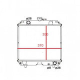 Radiator RB557 - 42300 for Kubota Excavator U27 - 4 - Fab Heavy Parts