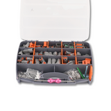 800 Piece Deutsch DT Connector Kit Stamped for 14 16 18 20 GA. WIRE - Fab Heavy Parts