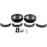 Rear Brake Drum Kit 1017911 - 01 1018232 - 01 1018163 - 01 Fits for Club Car Golf Cart DS 1995 - UP for Precedent 2004 - UP - Fab Heavy Parts