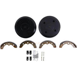 Rear Brake Drum Kit 1017911 - 01 1018232 - 01 1018163 - 01 Fits for Club Car Golf Cart DS 1995 - UP for Precedent 2004 - UP - Fab Heavy Parts