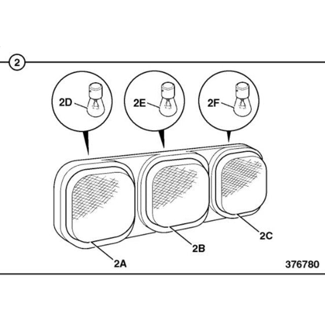 Rear Light 700/50130 for JCB Telescopic Handler 535-125 533-105 550-140 531-70 540-170 550-140