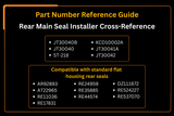 Rear Main Seal Installer Fits For John Deere JT30040B JT30040 ST - 218 JT30041A - Fab Heavy Parts