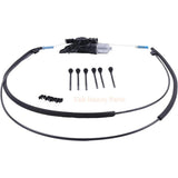 Rear Power Sliding Window Motor Cable 68054772AA 68054772AB Fits for Dodge Ram 1500 2500 3500 4500 5500 - Fab Heavy Parts