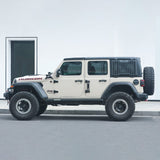 Rear Window Molle Panel Modular Storage for 2018 - 2023 Jeep Wrangler JL 4 Doors Driver Side - Fab Heavy Parts