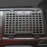 Rear Window Molle Panel Modular Storage for 2018 - 2023 Jeep Wrangler JL 4 Doors Driver Side - Fab Heavy Parts