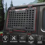 Rear Window Molle Panel Modular Storage for 2018 - 2023 Jeep Wrangler JL 4 Doors Right Side (Passenger Side) - Fab Heavy Parts