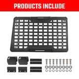 Rear Window Molle Panel Modular Storage for 2018 - 2023 Jeep Wrangler JL 4 Doors Right Side (Passenger Side) - Fab Heavy Parts