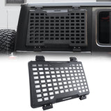 Rear Window Molle Panel Modular Storage for 2018 - 2023 Jeep Wrangler JL 4 Doors Right Side (Passenger Side) - Fab Heavy Parts