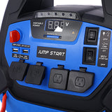Rechargeable Jump Starter 1800 Amps with Air Compressor 12V DC USB Power Station - Fab Heavy Parts