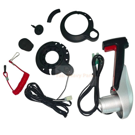 Remote Control Box Top Mount Binnacle Console 6X3 - 48206 - 00 Fits for Yamaha Outboard - Fab Heavy Parts