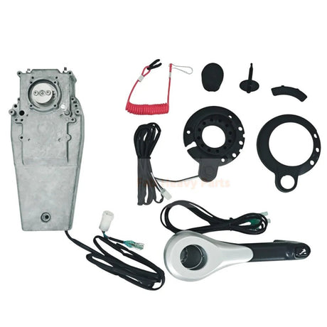 Remote Control Box Top Mount Binnacle Console 6X3 - 48206 - 00 Fits for Yamaha Outboard - Fab Heavy Parts