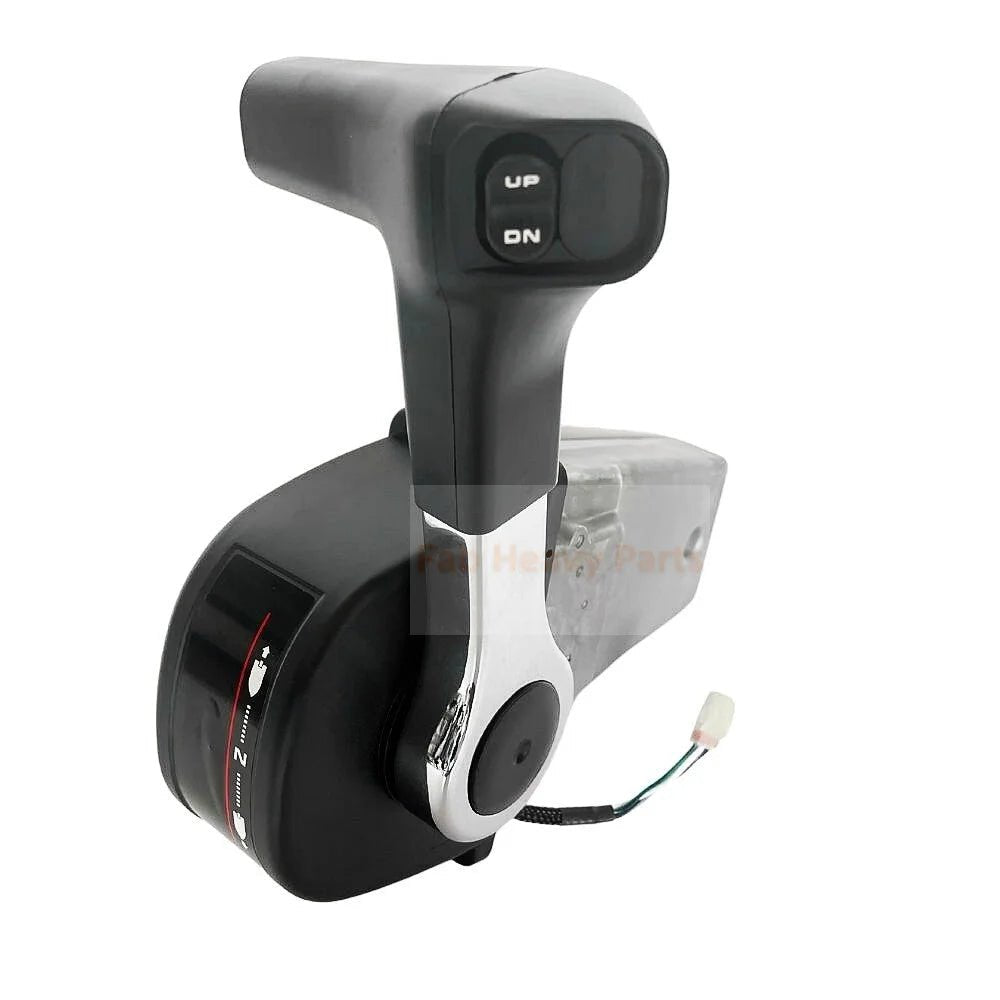 Remote Control Left Hand No Key & Trim Pull To 06240 - ZW5 - U50 Fits for Honda Outboard - Fab Heavy Parts