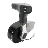 Remote Control Left Hand No Key & Trim Pull To 06240 - ZW5 - U50 Fits for Honda Outboard - Fab Heavy Parts