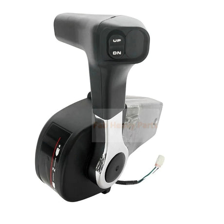 Remote Control Left Hand No Key & Trim Pull To 06240 - ZW5 - U50 Fits for Honda Outboard - Fab Heavy Parts