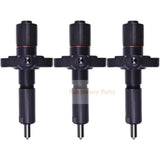 Replacement 3Pcs Fuel Injector 2645732 Fits for Perkins Engine 3.152 Series Massey Ferguson Tractor 135 150 165 200 2135 3165 300 304