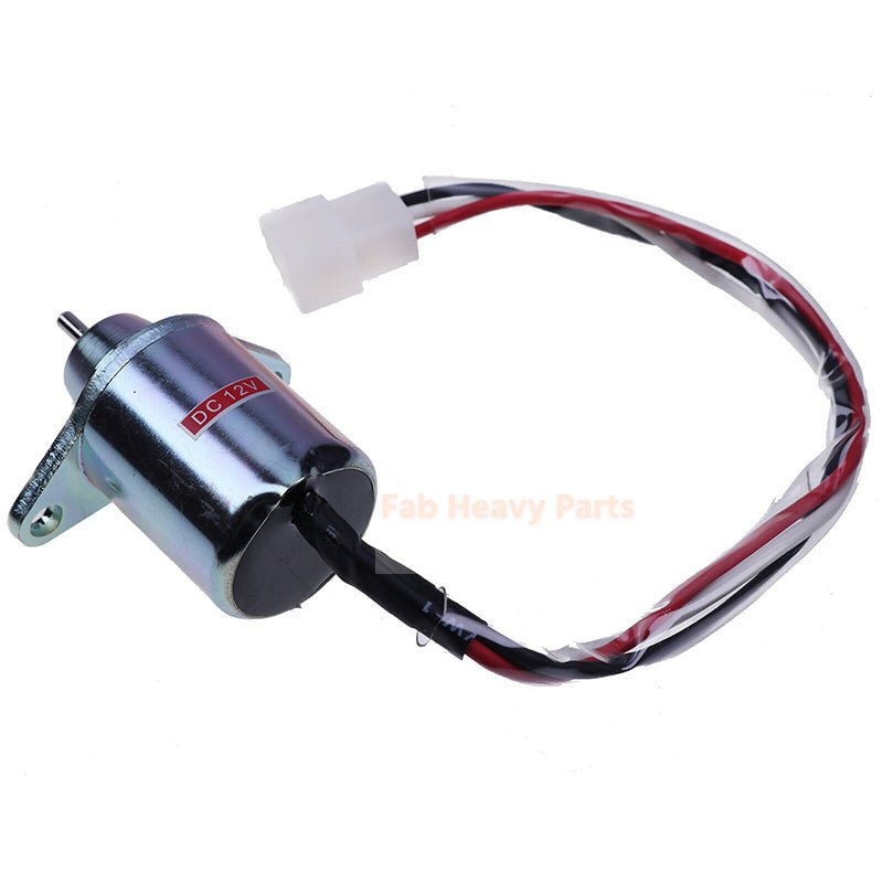 Replacement Fuel Solenoid 22226393 Fits for Doosan Light Tower Ingersoll Rand Mobile Compressor XHP405 XHP605 P185 XP185 - Fab Heavy Parts