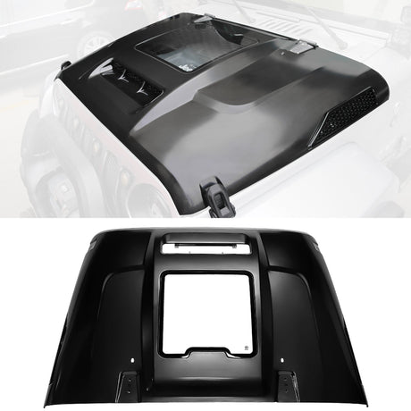 Replacement Hood Vented Heat Dispersion Fits for 2007 - 2018 Jeep Wrangler JK JKU - Fab Heavy Parts
