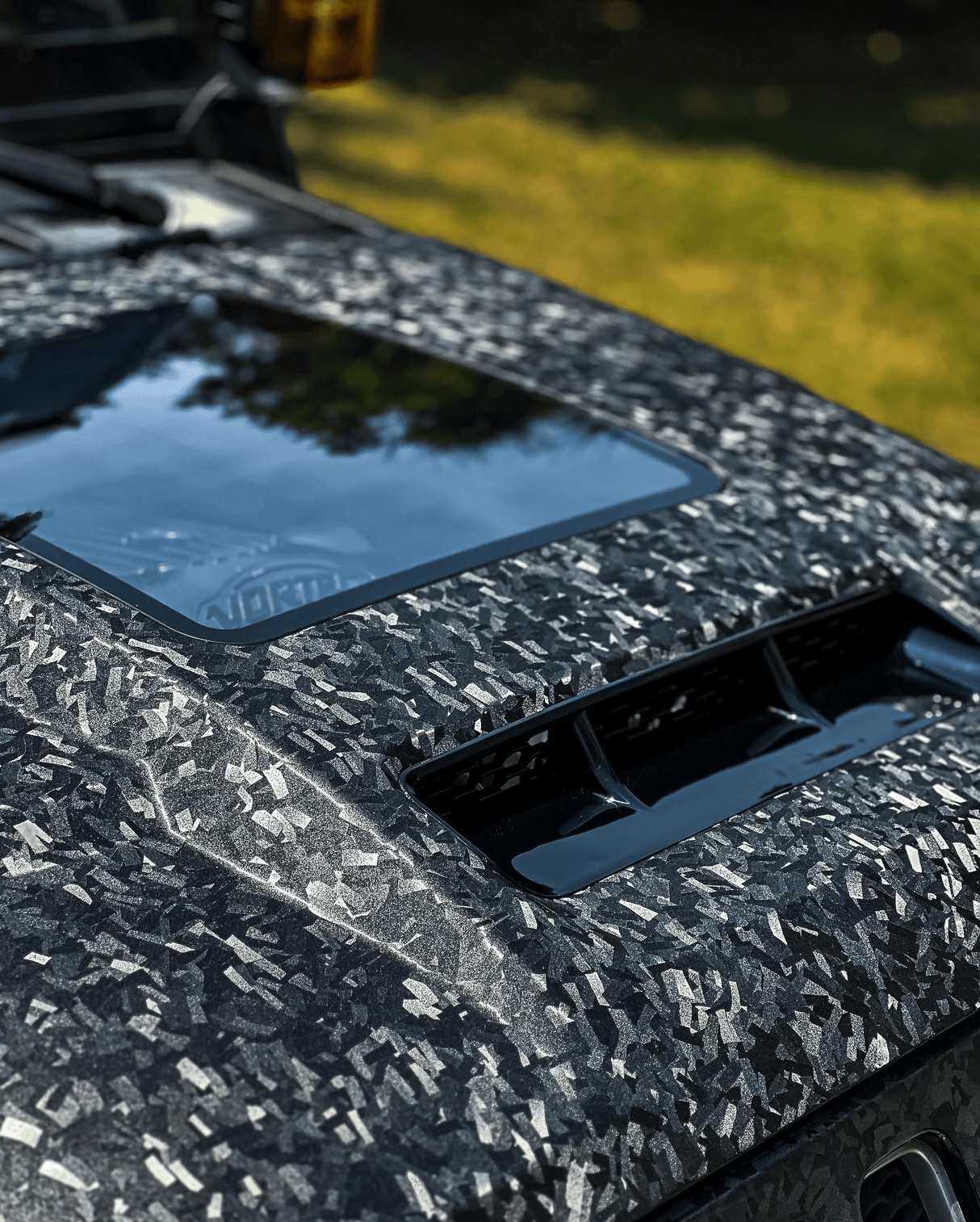 Replacement Hood Vented Heat Dispersion Fits for 2007 - 2018 Jeep Wrangler JK JKU - Fab Heavy Parts