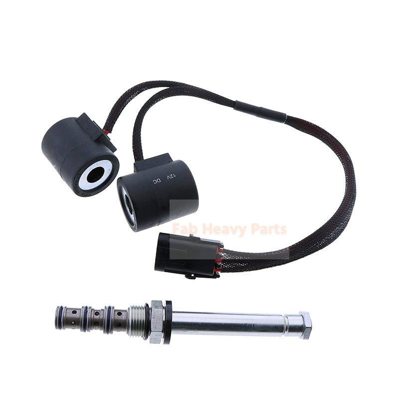 Reverser Transmission Solenoid AT163468 AT163475 Fits for John Deere 300D 310D 315C 315D Backhoe Loader - Fab Heavy Parts