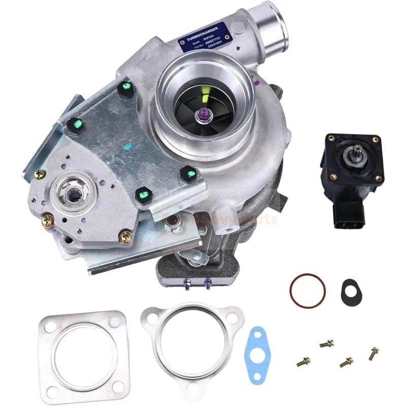 RHF55V Turbocharger 8980277725 with Valve 12V Fits for Isuzu NPR NRR NQR Truck 4HK1 5.2L - Fab Heavy Parts