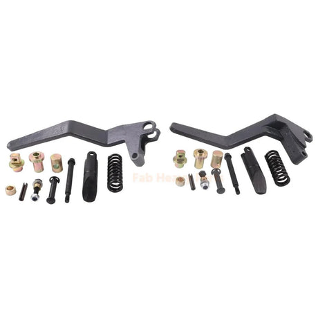 RH＆LH Quick Attach Lever Kit 86633196 86633195 Fits for New Holland LS160 LS170 LS180 LX885 52LB 32LC for Case Loader L160 L340 SR130 SR270B - Fab Heavy Parts