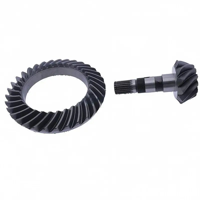 Ring and Pinion Gears CA0068346 for Komatsu Backhoe Loader WB97R - 5E0 WB93R - 5 WB91R - 5 WB156PS - 5 WB142 - 5 WB146 - 5 - Fab Heavy Parts