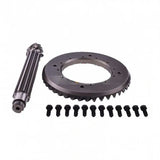 Conjunto de pinhão e engrenagem de anel A51990 A168547 para retroescavadeira CASE 480D 480LL 480C 580C 580D 580SD