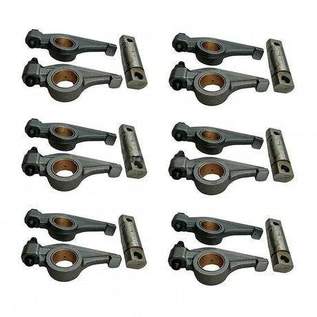 Rocker Arms & Shaft 6150-41-5400 for Komatsu Engine 6D125-1 6D125E-3 Excavator PC400-7 PC400LC-5 PC400LC-7 PC450LC-8 - Fab Heavy Parts