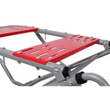 Rolling Foldable Table Saw Stand Heavy Duty Portable Universal Table Saw Base 330Lbs Load Capacity - Fab Heavy Parts
