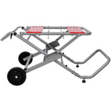 Rolling Foldable Table Saw Stand Heavy Duty Portable Universal Table Saw Base 330Lbs Load Capacity - Fab Heavy Parts