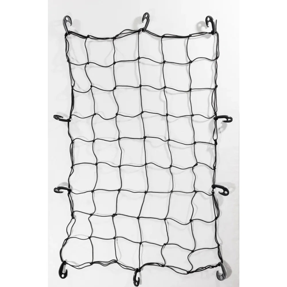 Roof Rack Basket With Net Rooftop Steel Roof Rack Cargo Carrier with 250 Lbs Capacity Extension Black Car Top Luggage Holder 64"x 39" Universal for SUV Wagon Seden - Fab Heavy Parts