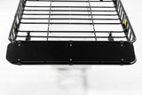 Roof Rack Basket With Net Rooftop Steel Roof Rack Cargo Carrier with 250 Lbs Capacity Extension Black Car Top Luggage Holder 64"x 39" Universal for SUV Wagon Seden - Fab Heavy Parts