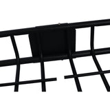 Rooftop Cargo Carrier Basket Rack Mount 42" Steel - Black - Fab Heavy Parts