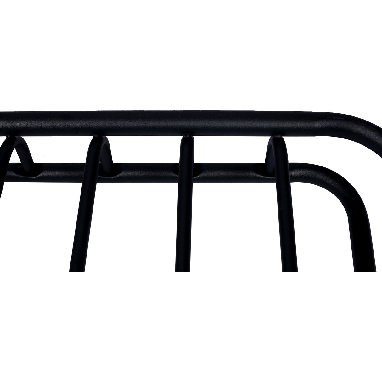 Rooftop Cargo Carrier Basket Rack Mount 42" Steel - Black - Fab Heavy Parts
