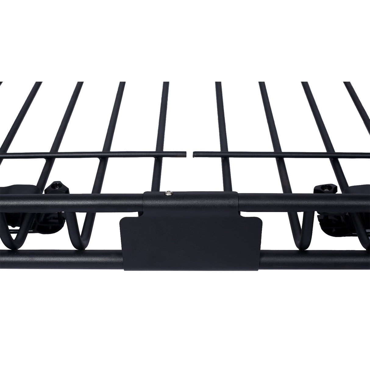 Rooftop Cargo Carrier Basket Rack Mount 42" Steel - Black - Fab Heavy Parts