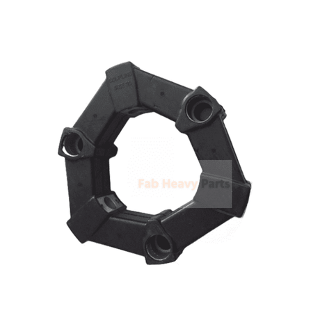 Rubber Coupling 2418U225S1 Fits Kobelco SK100 - 3 SK100 Mark Iii K904 K904L - Fab Heavy Parts