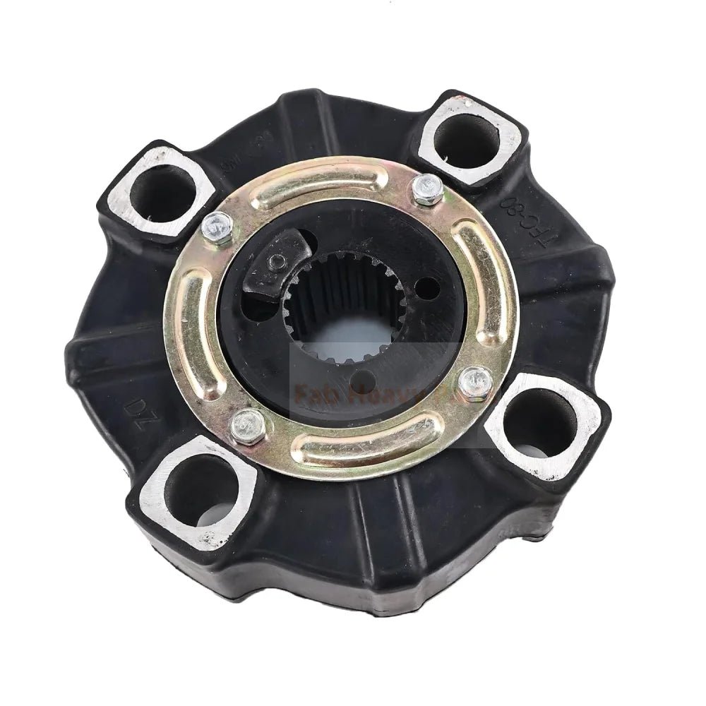 Rubber Coupling KRJ2312 Fits for JCB Excavator JS200 JS210 JS220 JS240 JS260 JS280 JS300 JS330 - Fab Heavy Parts