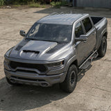 Running Boards Compatible with 2019 - 2026 Dodge Ram 1500 New Body Crew Cab, 6 inch Two - Stair Side Steps Nerf Bars (Excl 19 - 26 1500 Classic) - Fab Heavy Parts