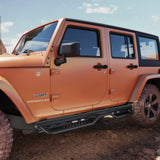Running Boards Drop Down Steps Bars Fits For 07 - 18 Jeep Wrangler JK Unlimited 4 Door - Fab Heavy Parts