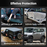 Running Boards Drop Down Steps Bars Fits For 07 - 18 Jeep Wrangler JK Unlimited 4 Door - Fab Heavy Parts